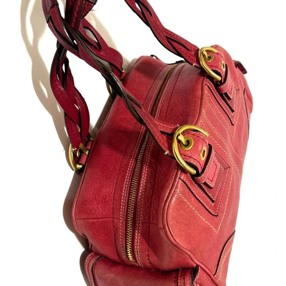 Coach Raspberry Pink Mia Satchel - Picture 12 of 13
